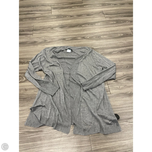Cardigan By Worthington In Grey, Size: Xxl