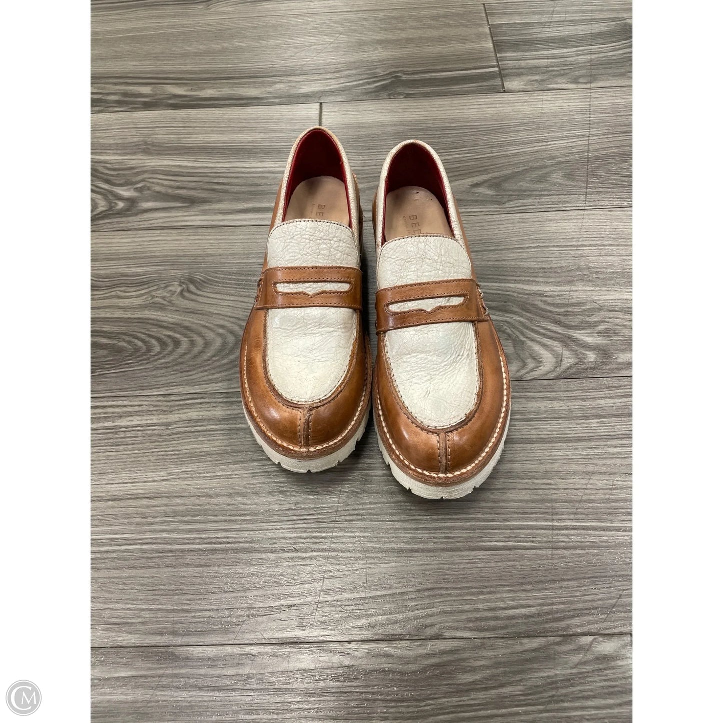 Shoes Heels Block By Bed Stu In Brown, Size: 7.5