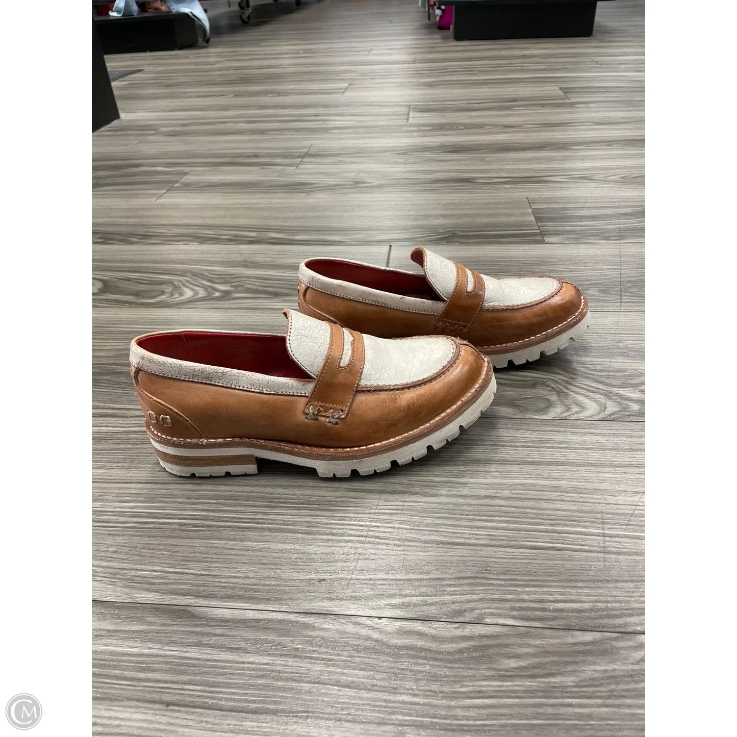 Shoes Heels Block By Bed Stu In Brown, Size: 7.5