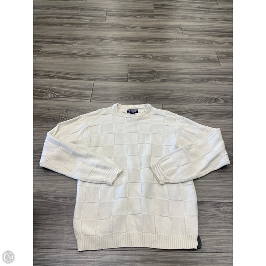 Sweater By Clothes Mentor In White, Size: M