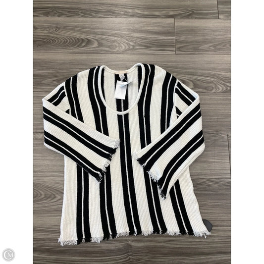 Sweater By H&m In Striped Pattern, Size: M