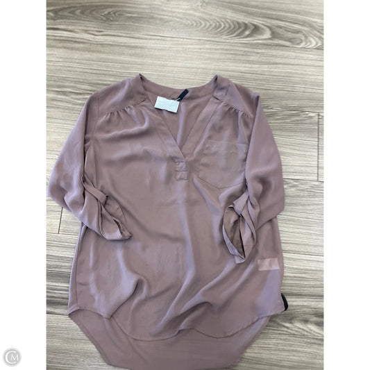 Top Long Sleeve By Maurices In Purple, Size: M