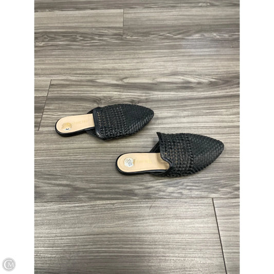 Shoes Flats By Restricted In Black, Size: 6.5