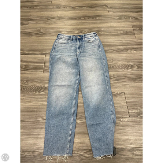 Jeans Wide Leg By Hollister In Blue, Size: 2