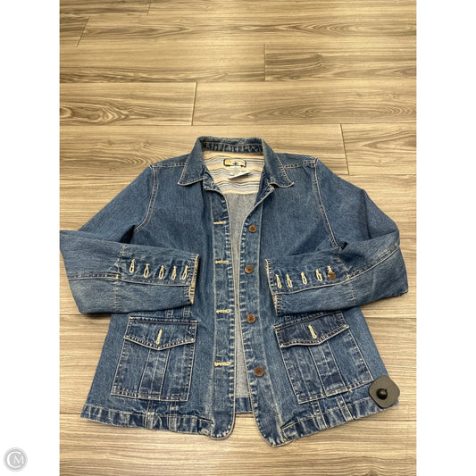 Jacket Denim By Caribbean Joe In Blue, Size: M