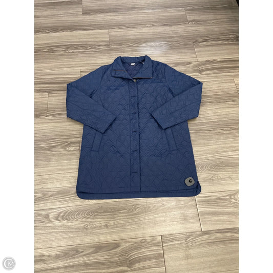 Coat Puffer & Quilted By Lands End In Blue, Size: Xl