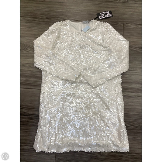 Dress Casual Midi By Future Collective In White, Size: Xl