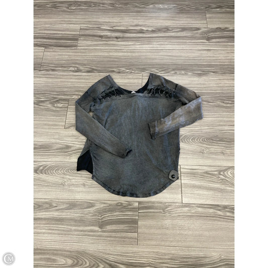 Top Long Sleeve By We The Free In Grey, Size: M