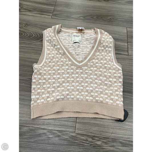 Vest Sweater By Abercrombie And Fitch In Brown, Size: S