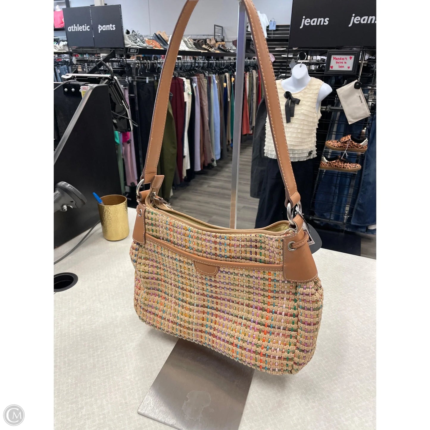 Handbag By Fossil, Size: Medium