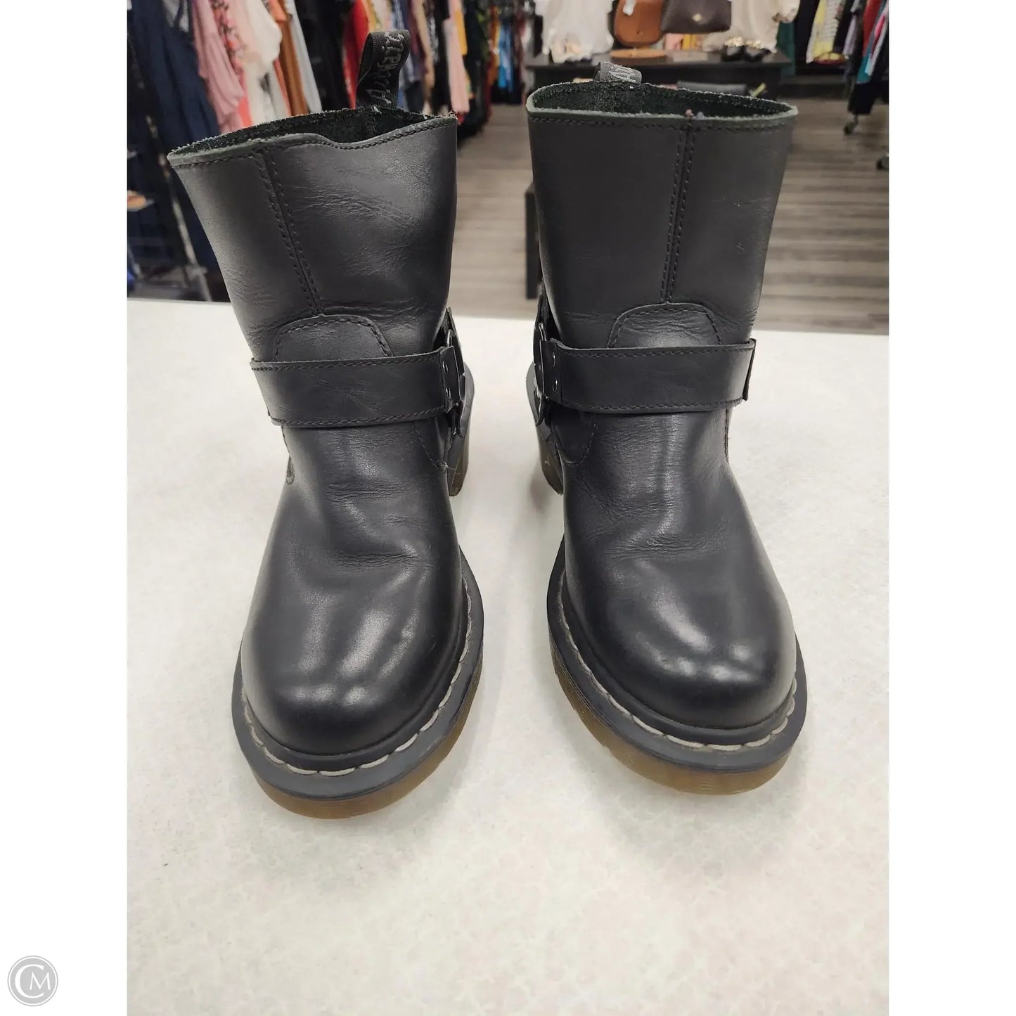 Boots Combat By Dr Martens In Black, Size: 8