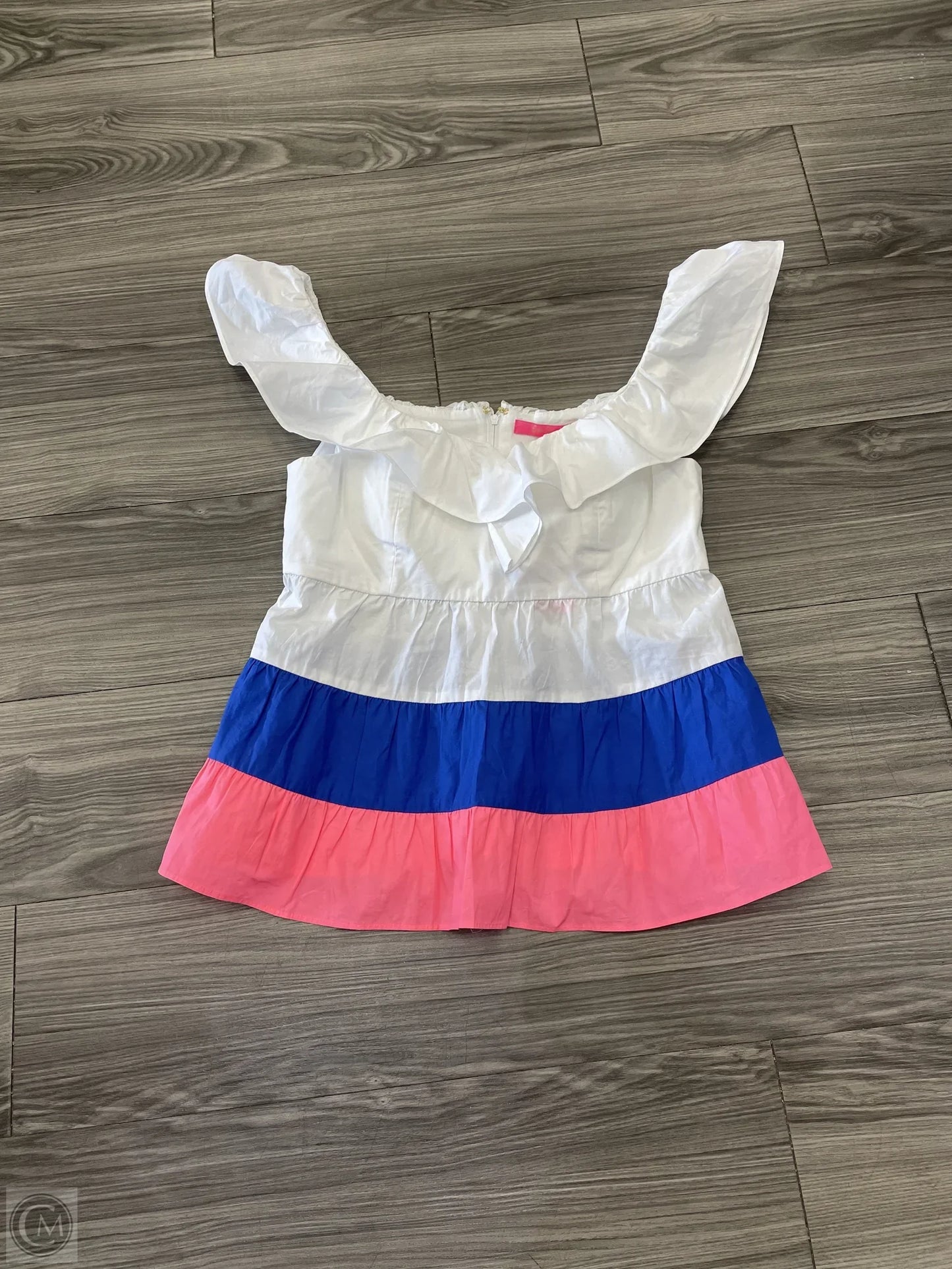 Tank Top Designer By Lilly Pulitzer In White, Size: 6