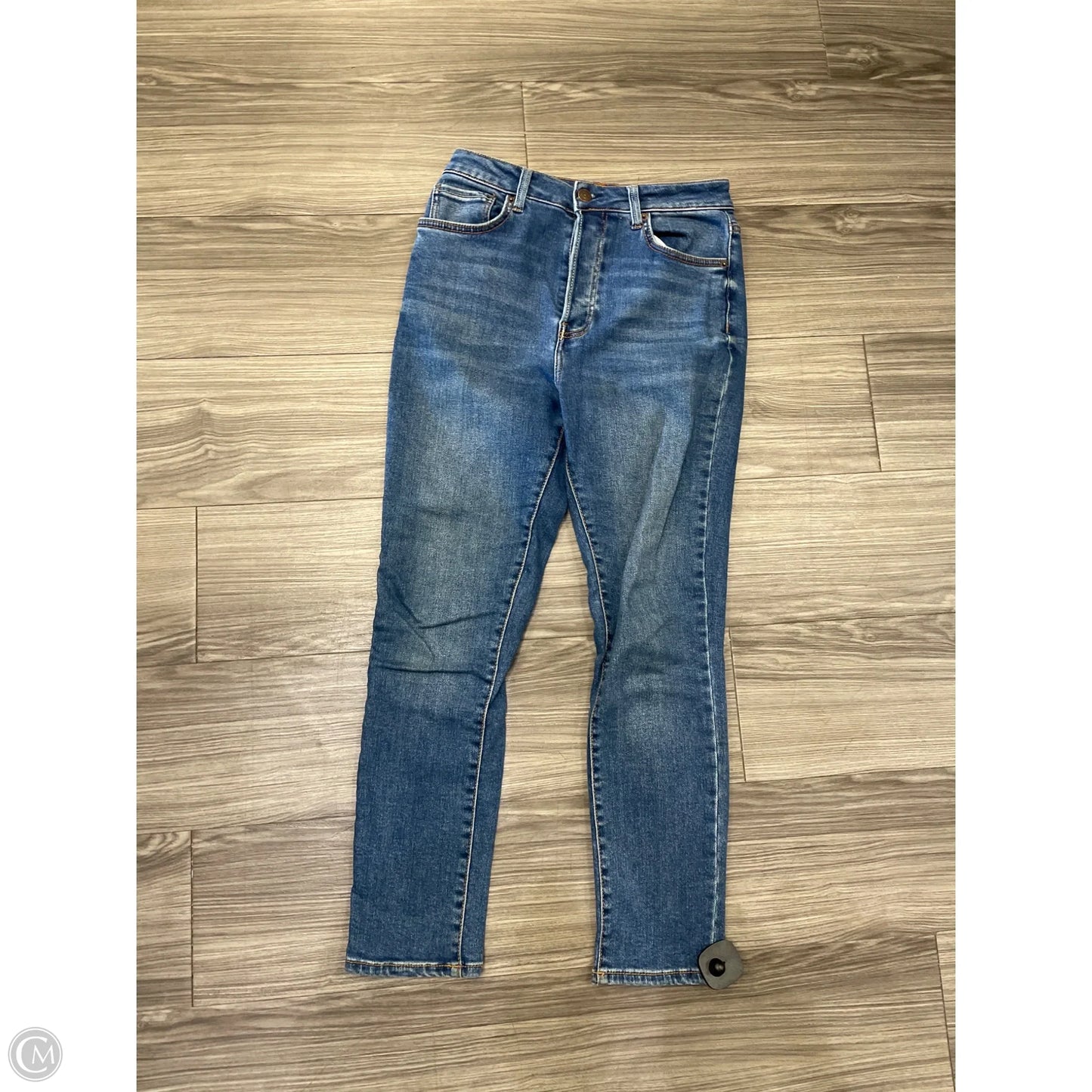 Jeans Skinny By Forever 21 In Blue, Size: 4