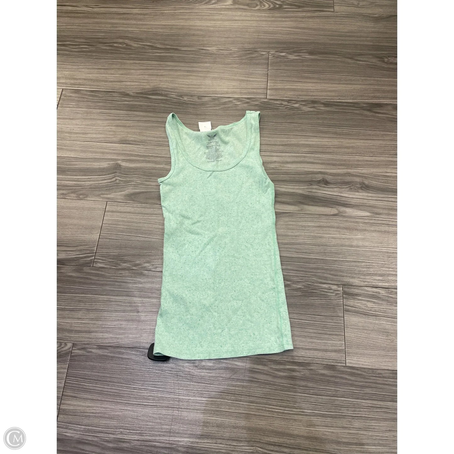 Tank Top By Faded Glory In Green, Size: M