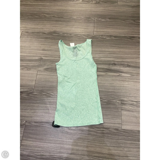 Tank Top By Faded Glory In Green, Size: M