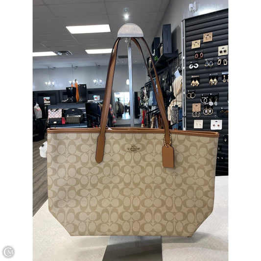 Tote Designer By Coach, Size: Large