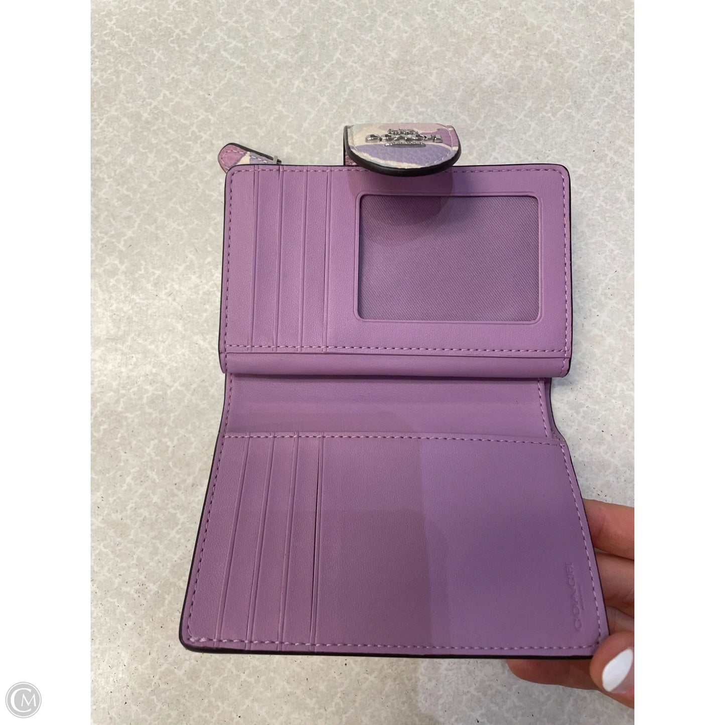 Wallet Designer By Coach, Size: Medium