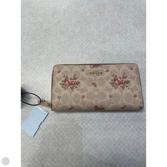 Wallet Designer By Coach, Size: Large