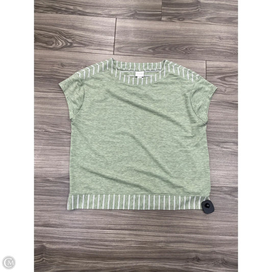 Top Long Sleeve Basic By Chicos In Green, Size: Xl