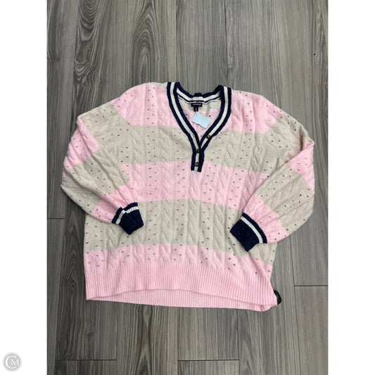 Sweater By Torrid In Striped Pattern, Size: 3x
