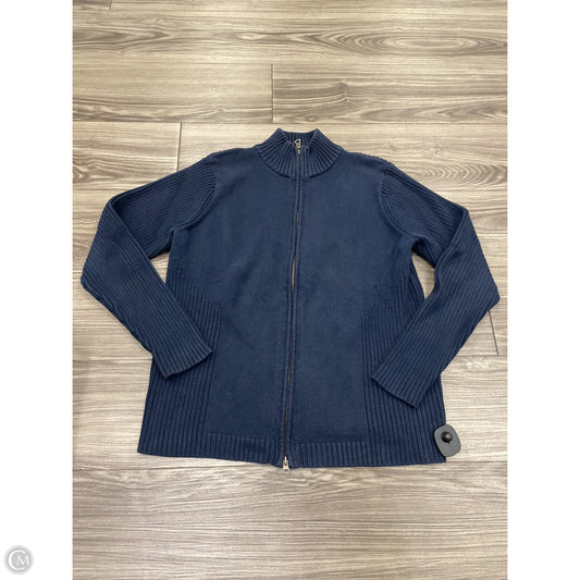 Sweater By Eddie Bauer In Navy, Size: L