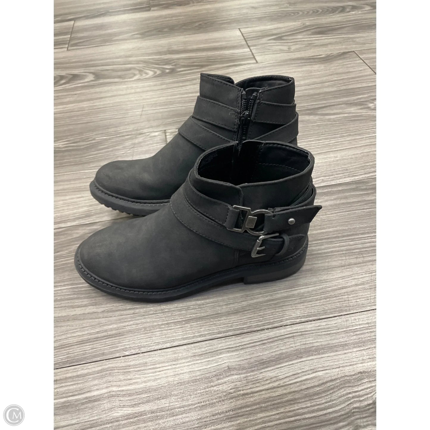 Boots Ankle Heels By Sonoma In Black, Size: 6.5