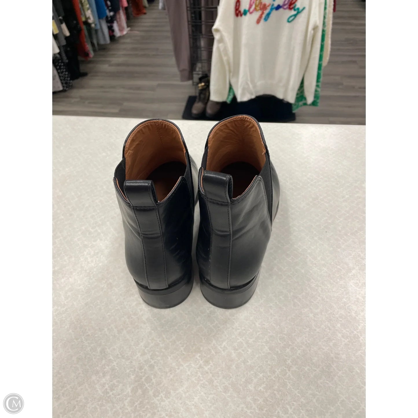 Boots Ankle Heels By J. Crew In Black, Size: 7.5