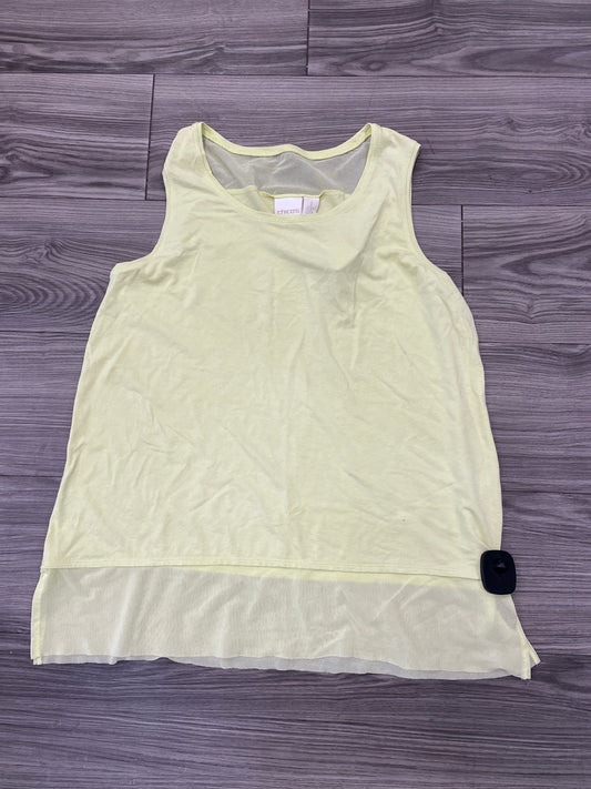 Tank Top By Chicos In Yellow, Size: Xl