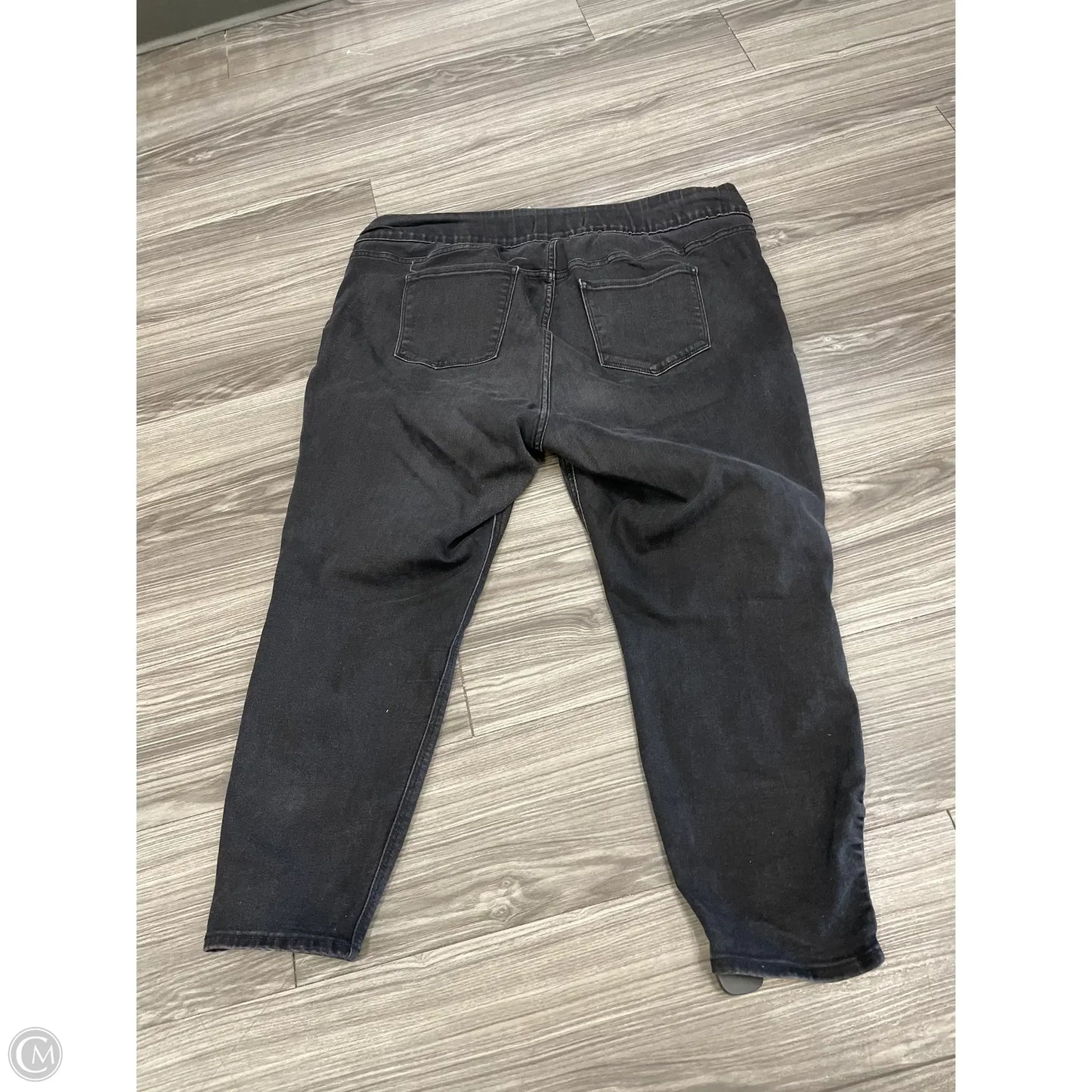 Jeans Skinny By Old Navy In Black, Size: 22