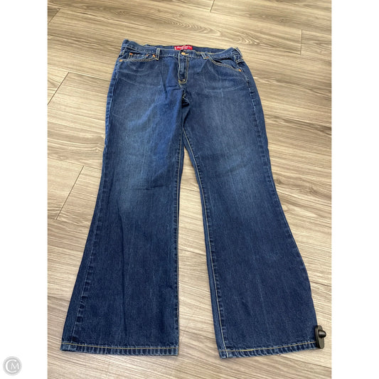 Jeans Boot Cut By Levis In Blue, Size: 16