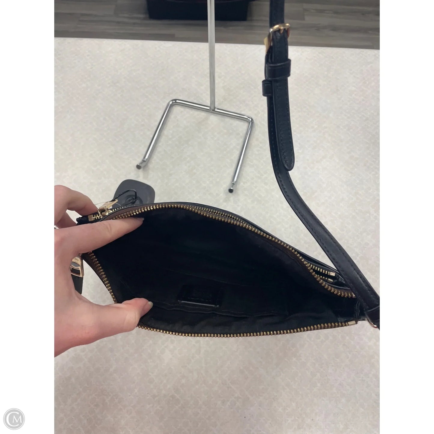 Crossbody Leather By Coach, Size: Medium