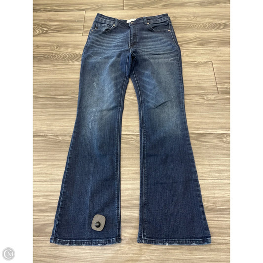 Jeans Straight By Kancan In Blue, Size: 12