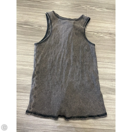 Tank Top By Divided In Grey, Size: M