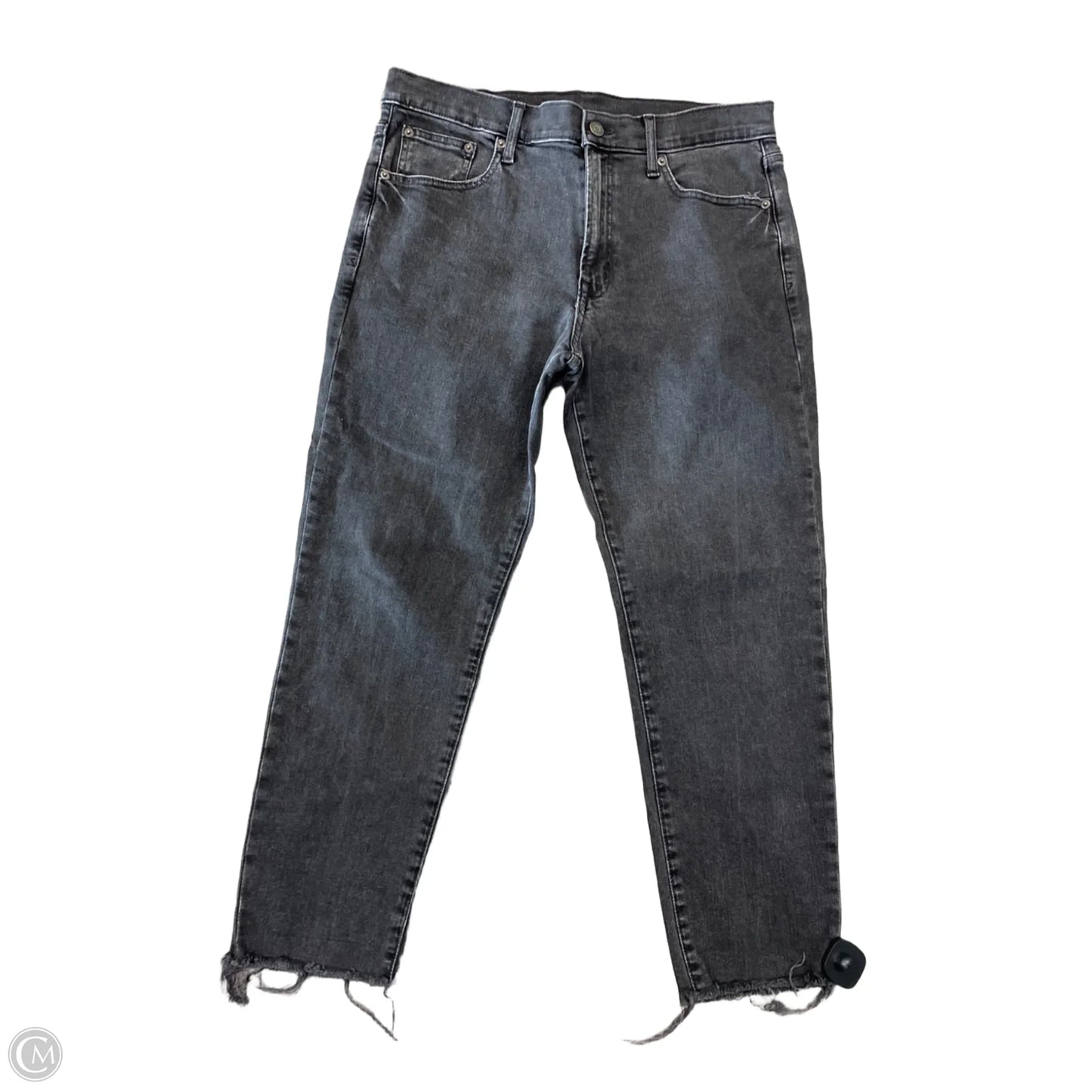 Jeans Boyfriend By Gap In Black, Size: 12