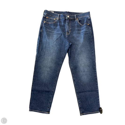 Jeans Boyfriend By Gap In Blue, Size: 12