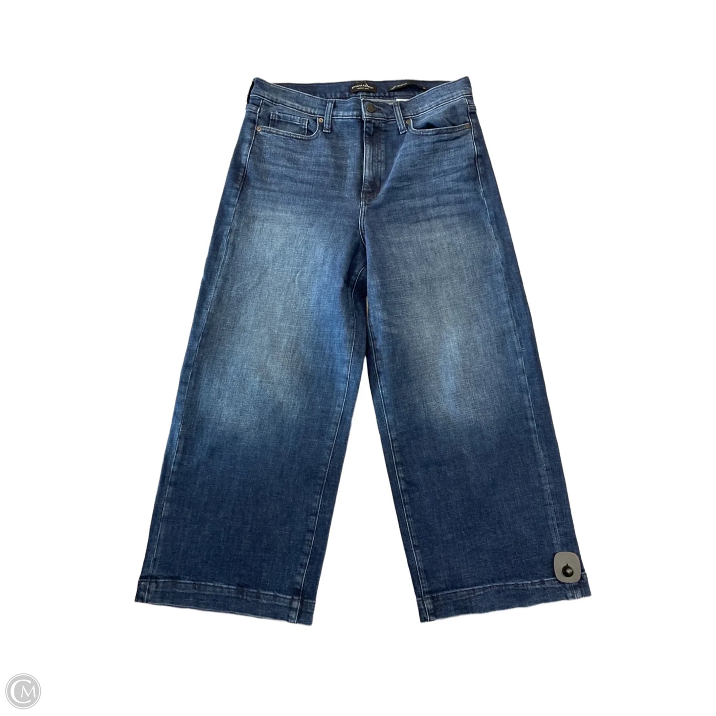 Jeans Wide Leg By Banana Republic In Blue, Size: 10