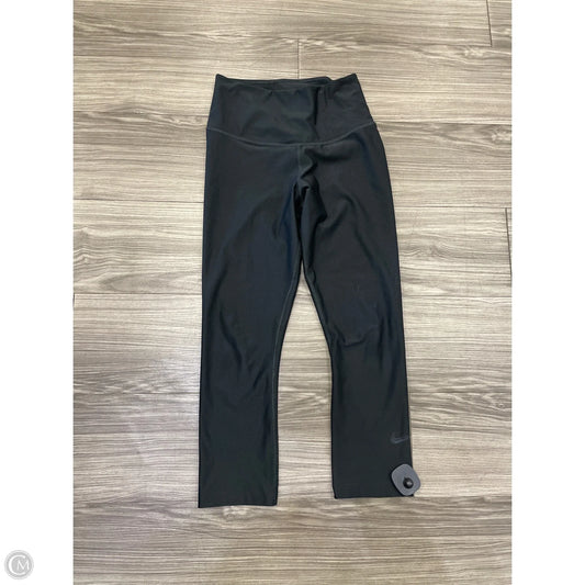 Athletic Leggings By Nike In Black, Size: S