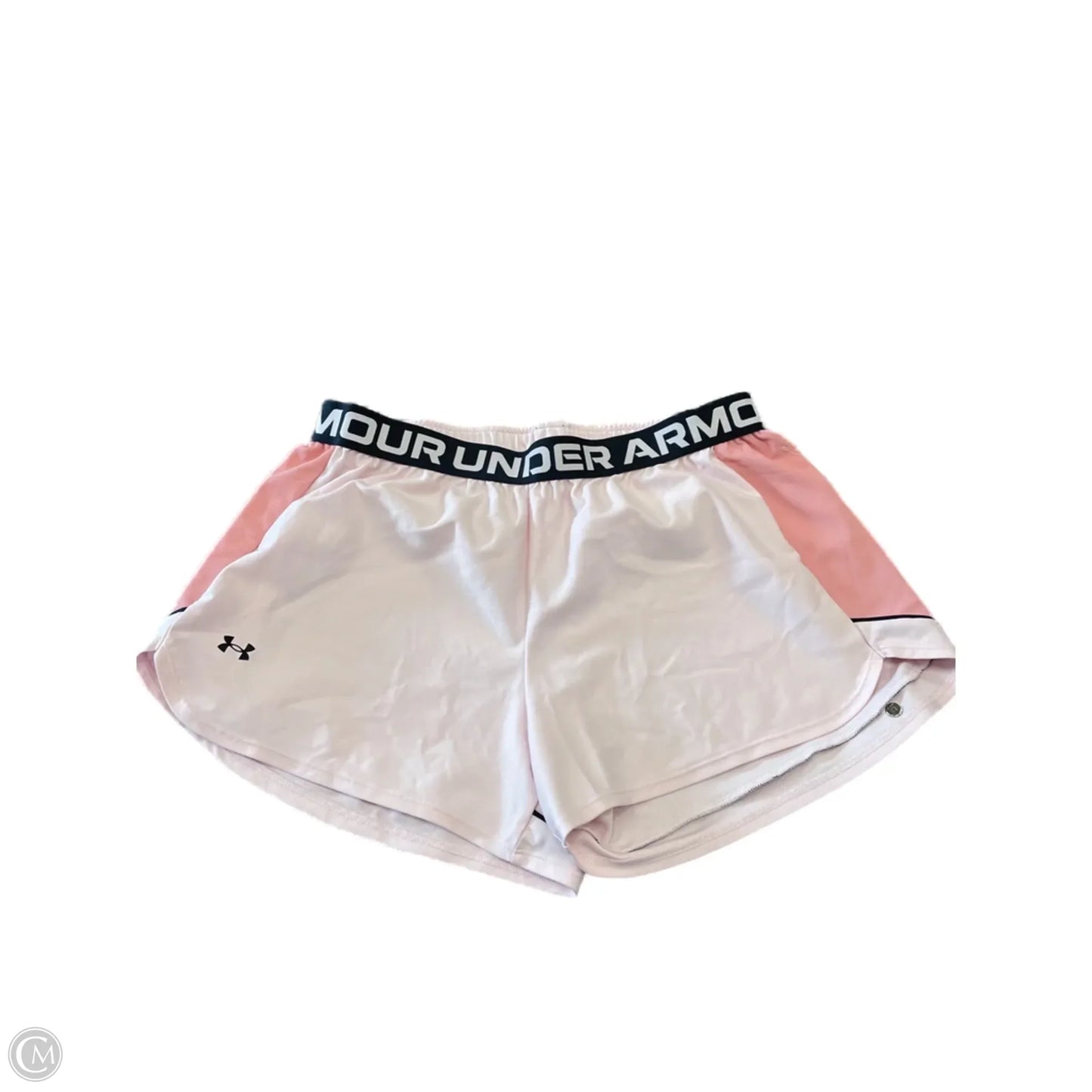 Athletic Shorts By Under Armour In Peach, Size: Xl
