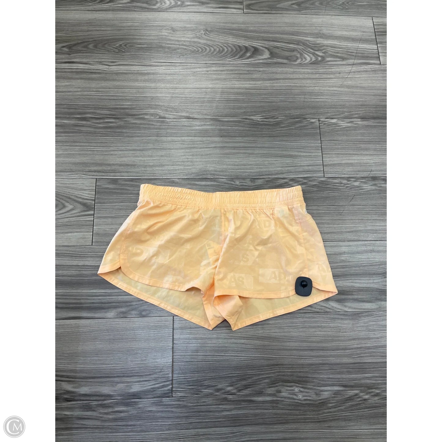 Athletic Shorts By Adidas In Orange, Size: L