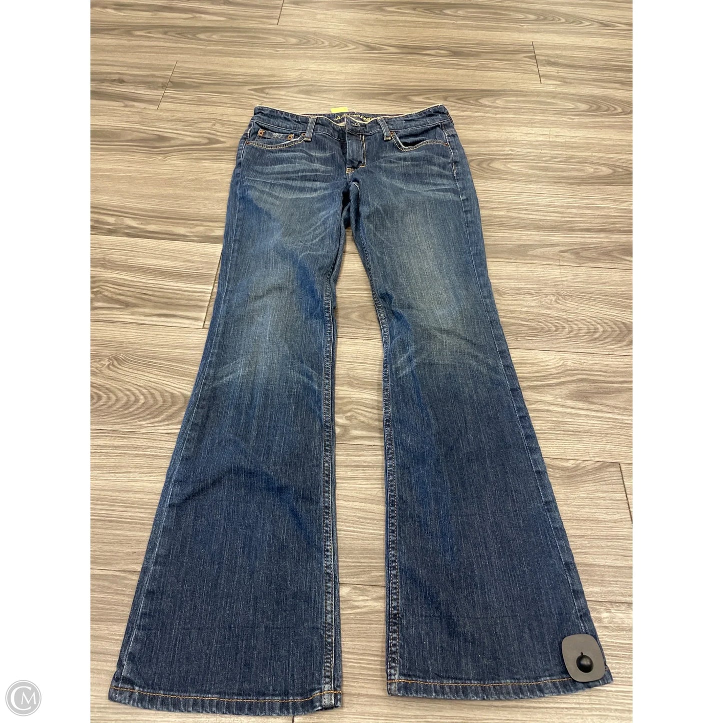 Jeans Boot Cut By American Eagle In Blue, Size: 8