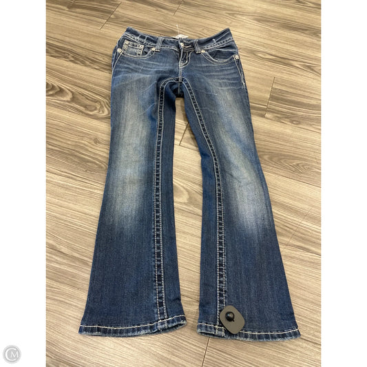 Jeans Boot Cut By Miss Me In Blue, Size: 0