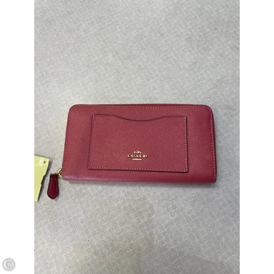 Wallet Designer By Coach, Size: Medium