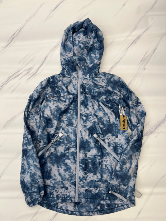 Athletic Jacket By Lululemon In Blue, Size: 2