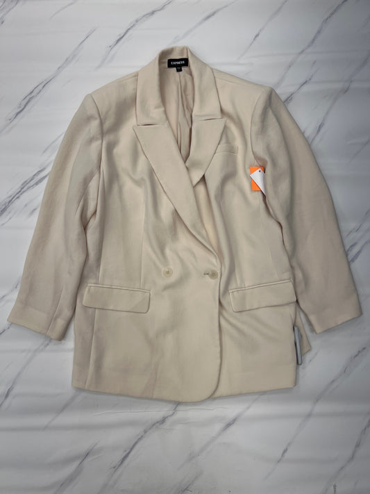 Blazer By Express In Cream, Size: L