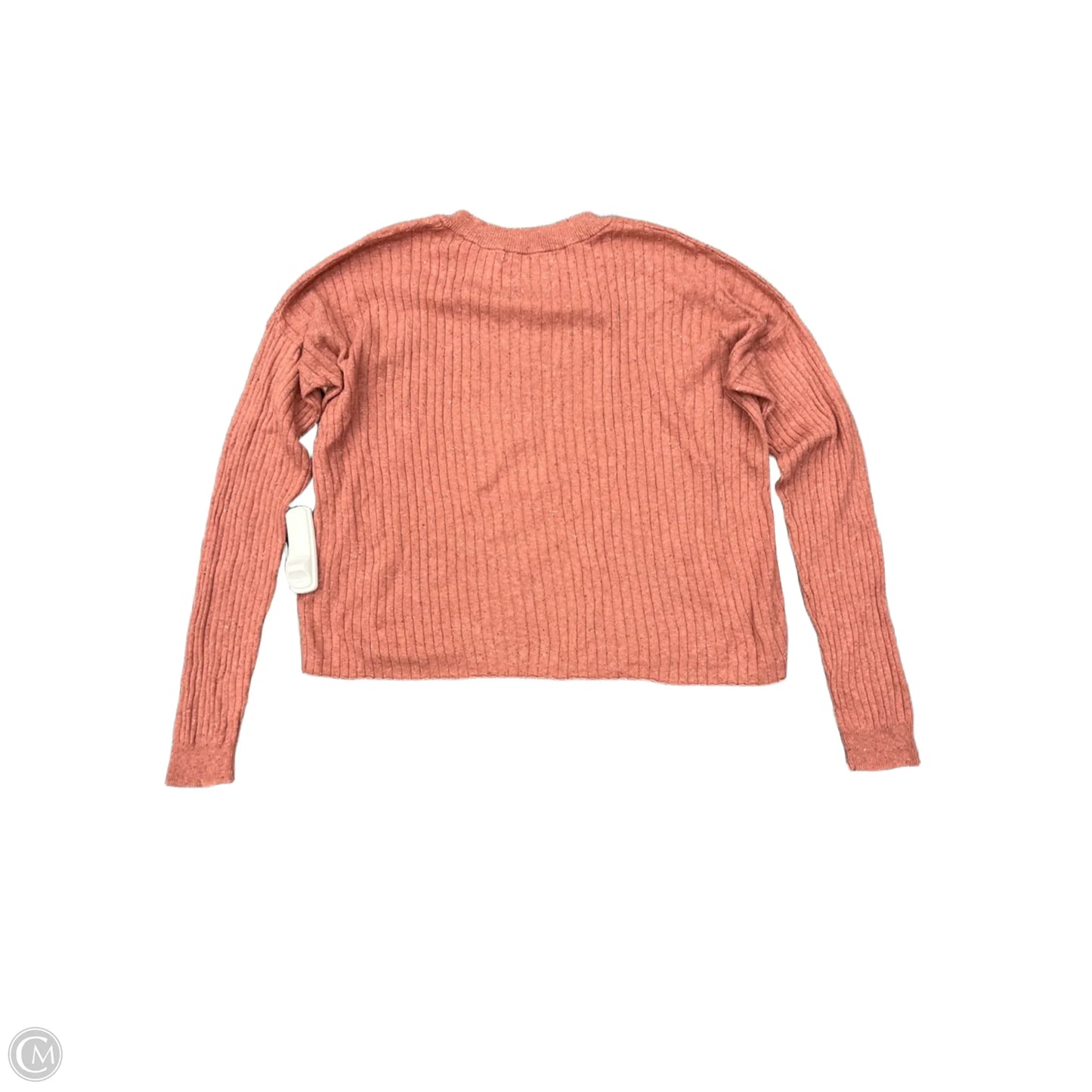 Top Long Sleeve By Madewell In Red, Size: Xs
