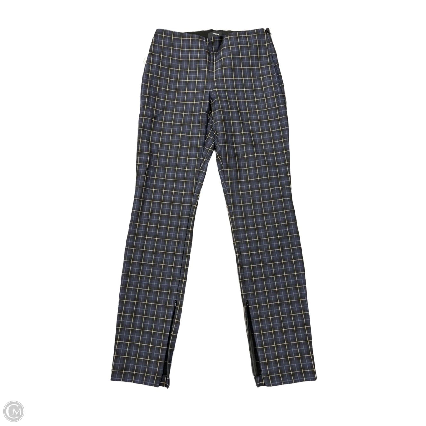 Pants Dress By Theory In Plaid Pattern, Size: 4