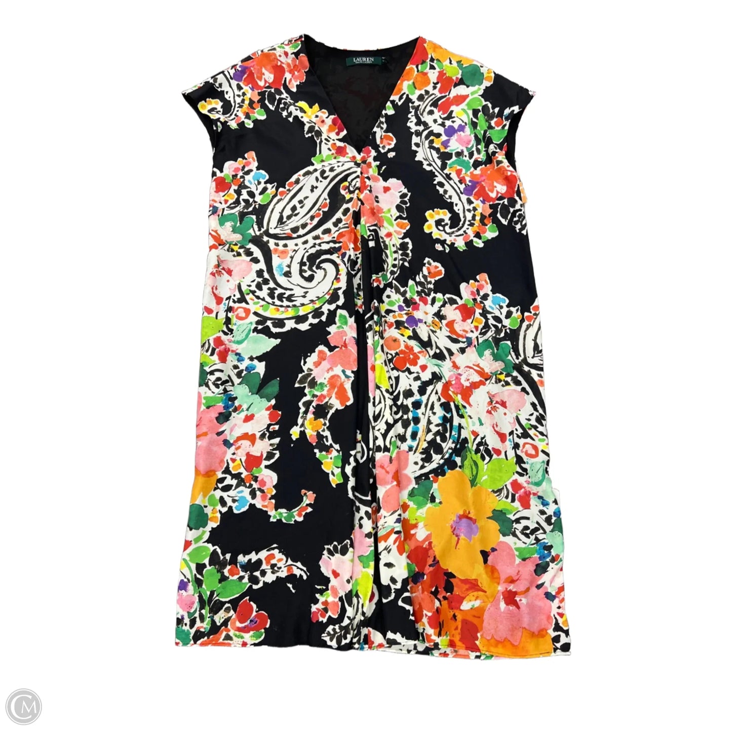 Dress Casual Short By Lauren By Ralph Lauren In Paisley Print, Size: 6