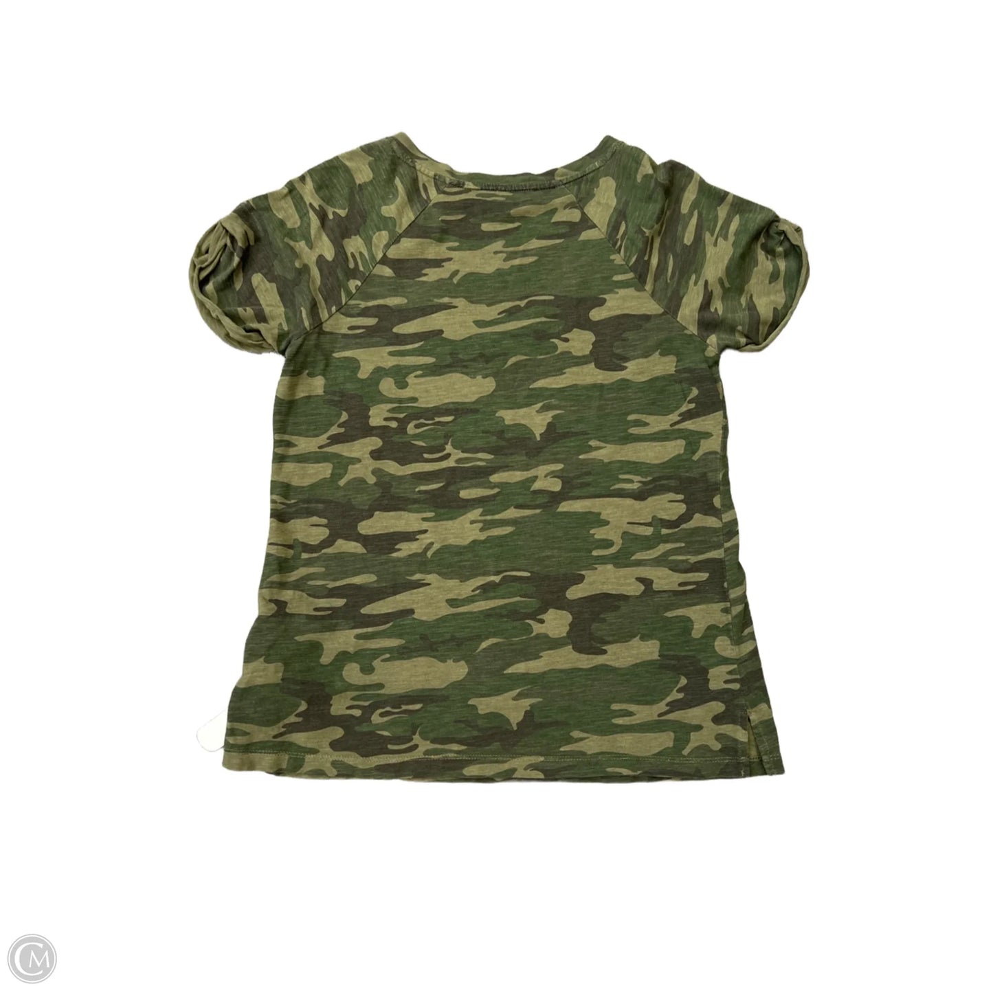 Top Short Sleeve Basic By Sanctuary In Camouflage Print, Size: Xs