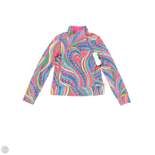 Top Long Sleeve Designer By Lilly Pulitzer In Pink, Size: Xs