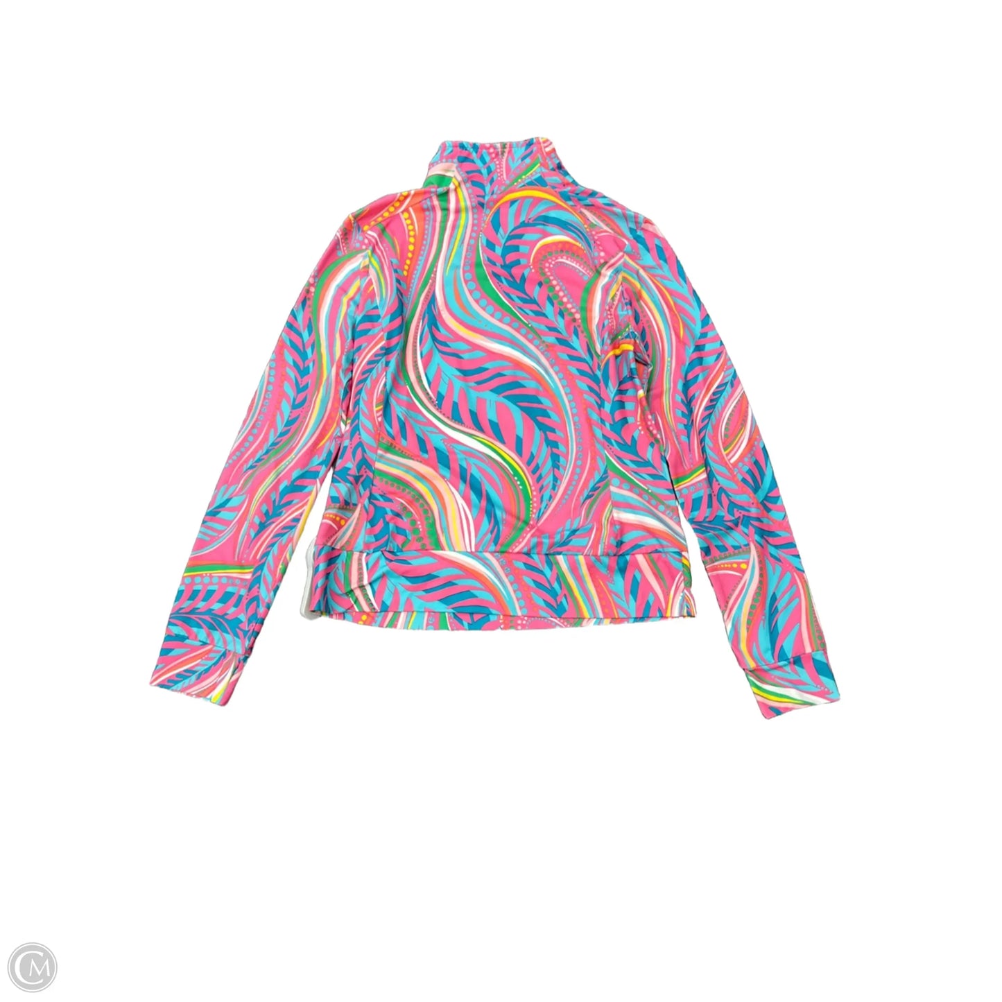 Top Long Sleeve Designer By Lilly Pulitzer In Pink, Size: Xs